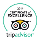 Tripadvisor - 2014 Certificate of Excellence